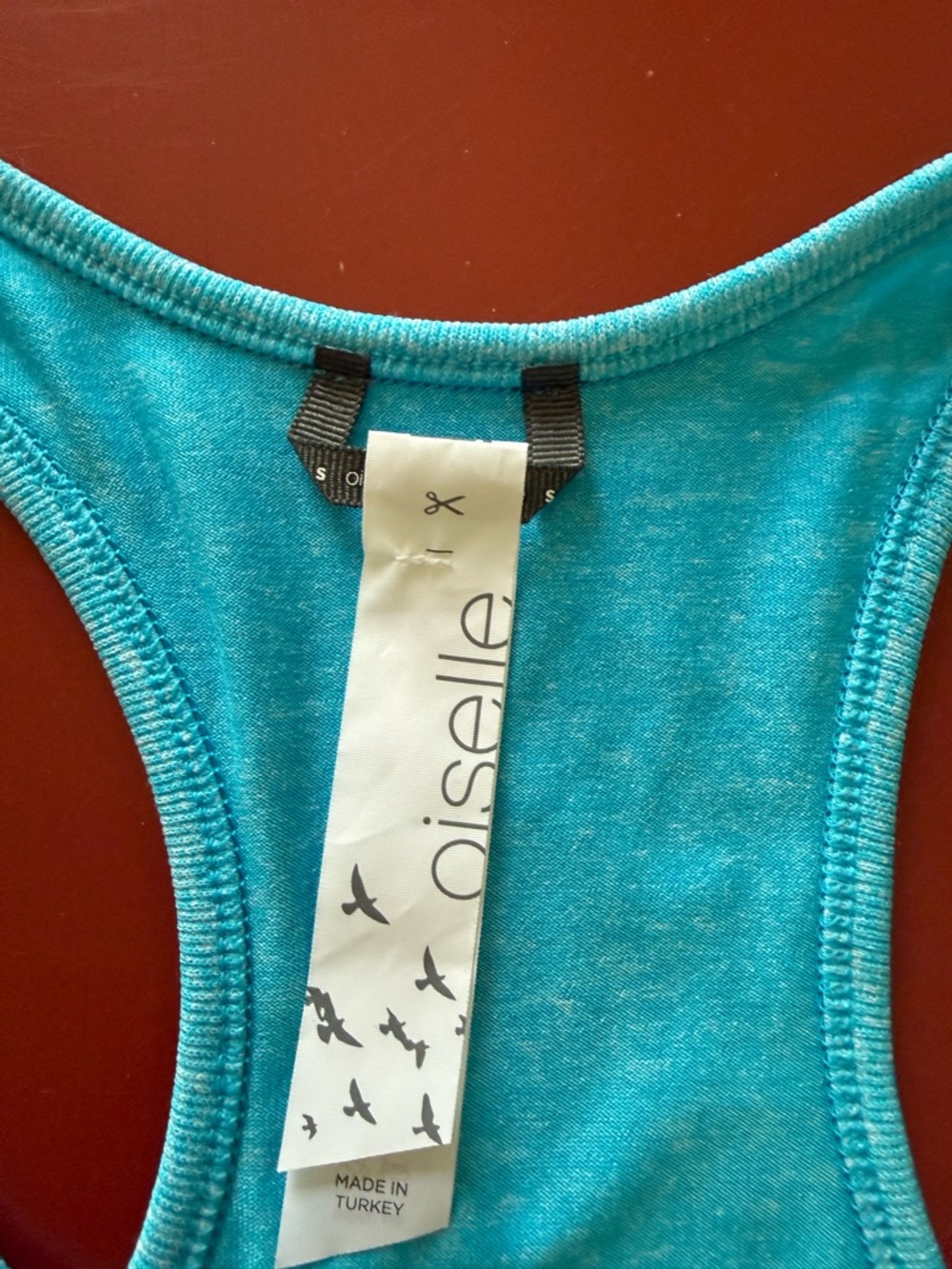 oiselle turquoise racerback training tank - Picture 2 of 6